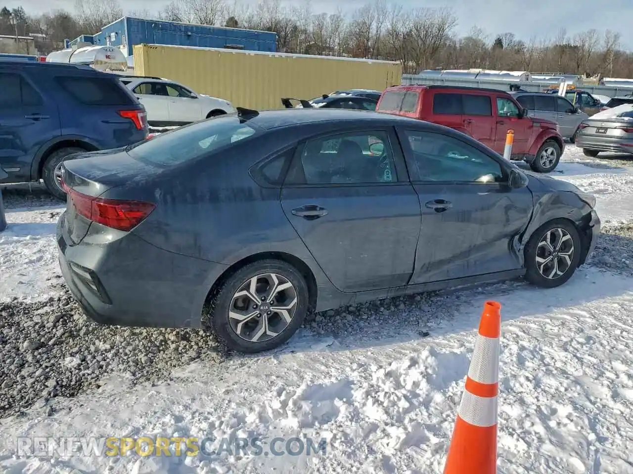 3 Photograph of a damaged car 3KPF24AD3ME334940 KIA FORTE 2021