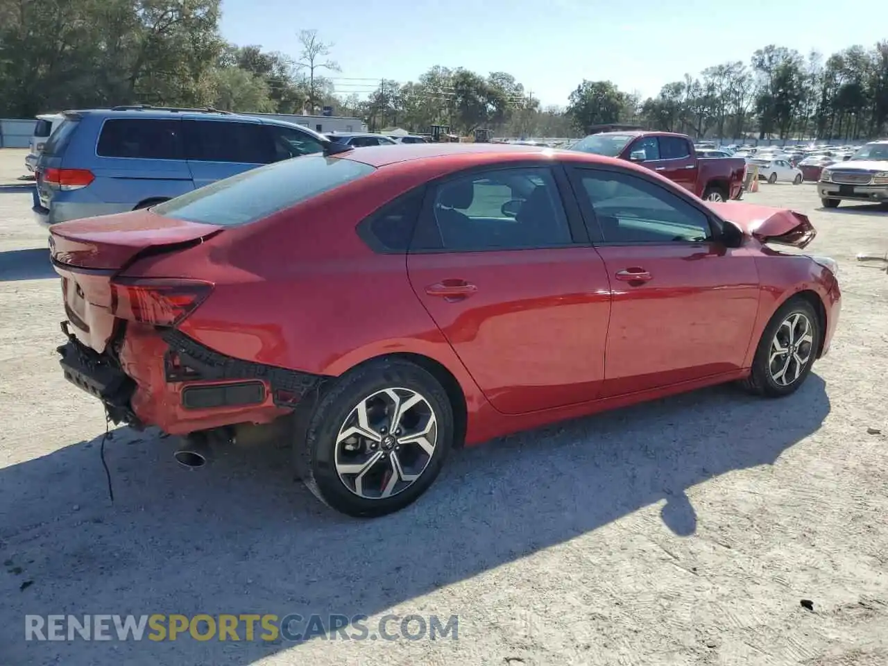 3 Photograph of a damaged car 3KPF24AD3ME337546 KIA FORTE 2021