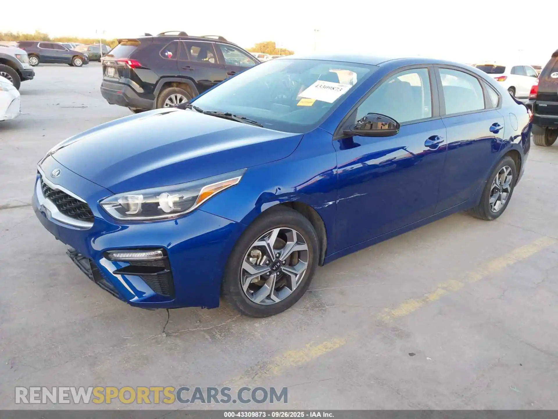2 Photograph of a damaged car 3KPF24AD3ME338423 KIA FORTE 2021