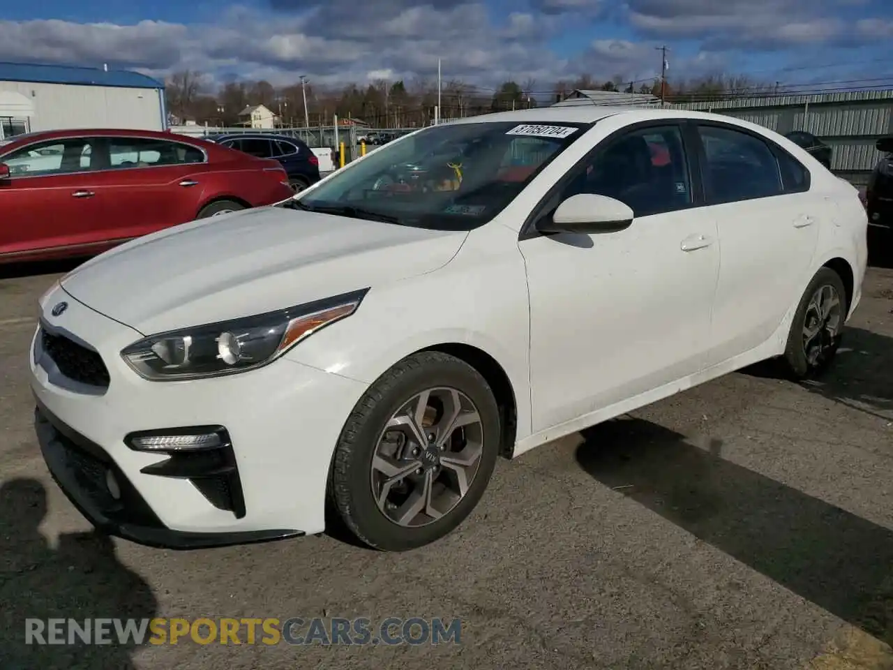 1 Photograph of a damaged car 3KPF24AD3ME341712 KIA FORTE 2021