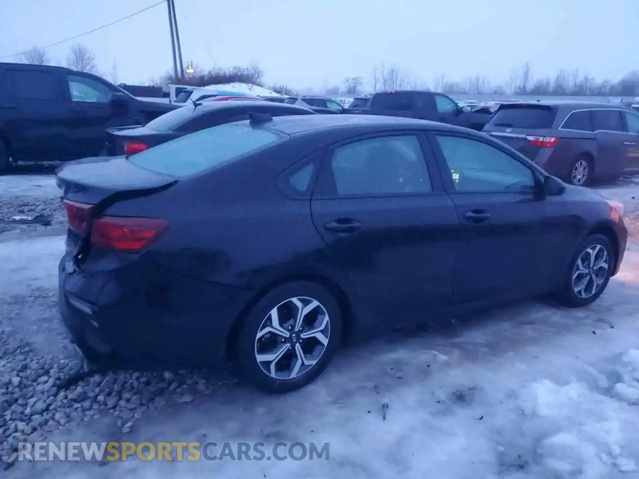 3 Photograph of a damaged car 3KPF24AD3ME347106 KIA FORTE 2021