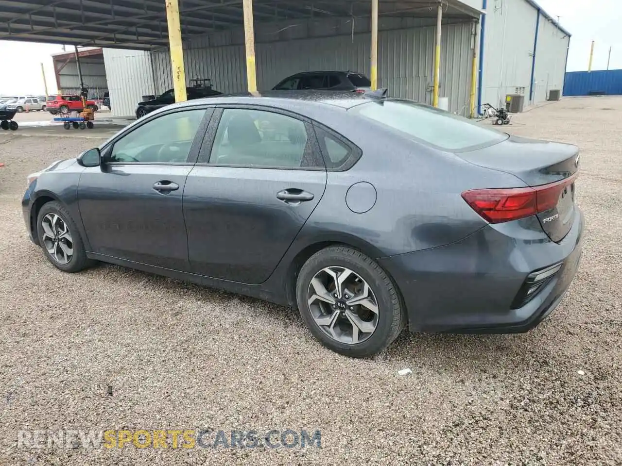 2 Photograph of a damaged car 3KPF24AD3ME347879 KIA FORTE 2021