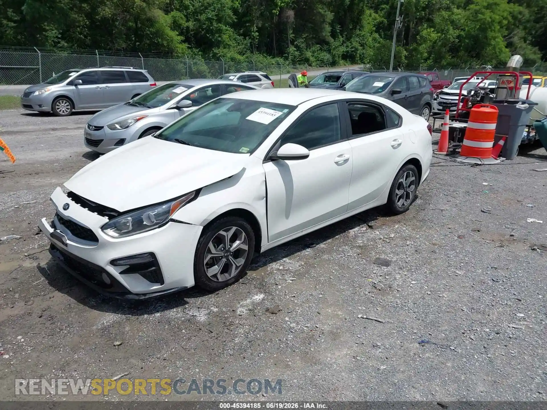 2 Photograph of a damaged car 3KPF24AD3ME350801 KIA FORTE 2021