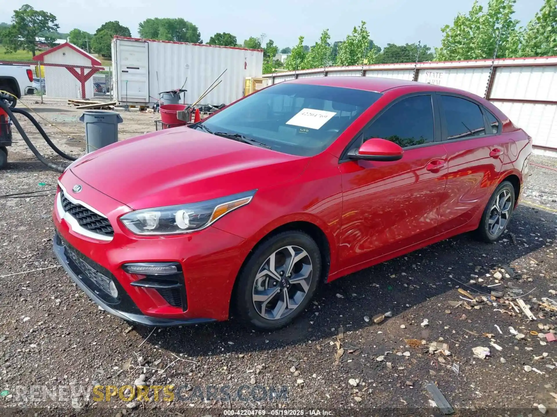 2 Photograph of a damaged car 3KPF24AD3ME363838 KIA FORTE 2021