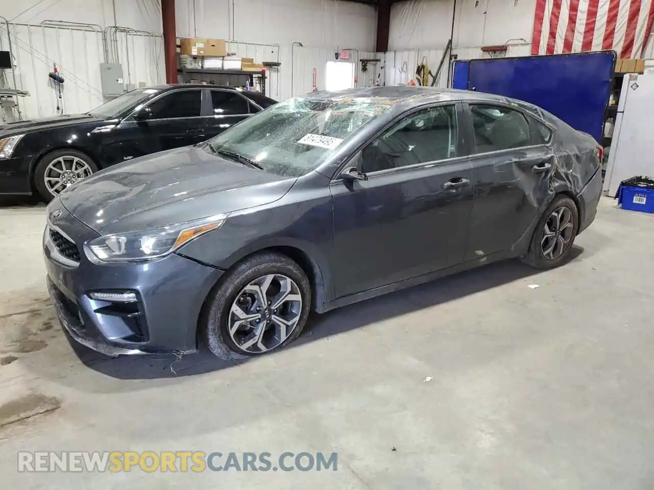 1 Photograph of a damaged car 3KPF24AD3ME364021 KIA FORTE 2021