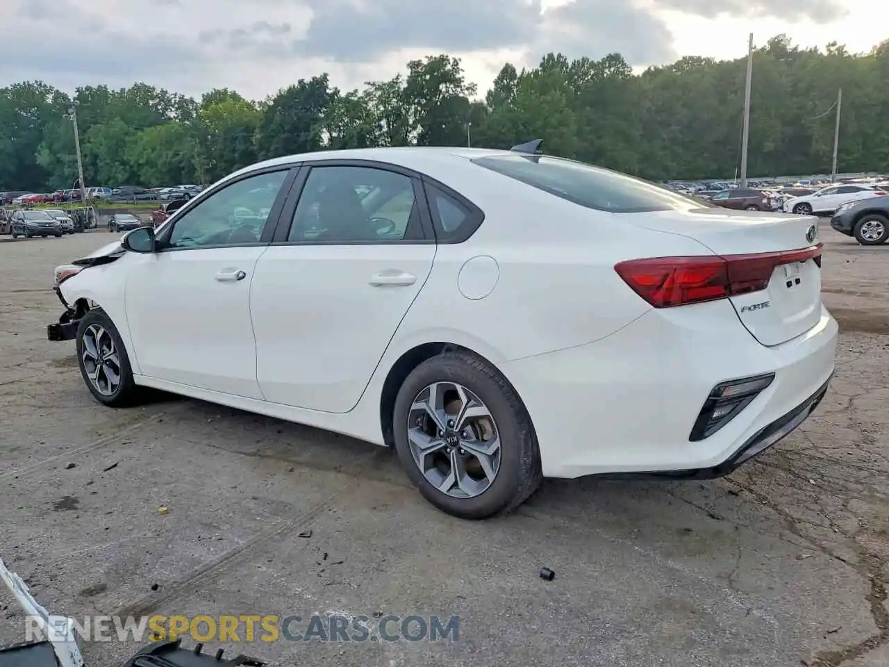 2 Photograph of a damaged car 3KPF24AD3ME368991 KIA FORTE 2021