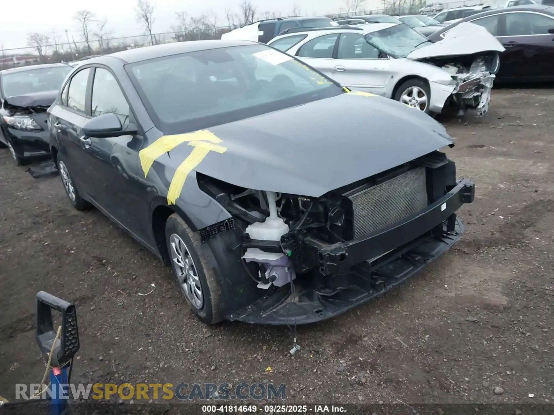 1 fotografías del automóvil dañado 3KPF24AD3ME369090 KIA FORTE 2021