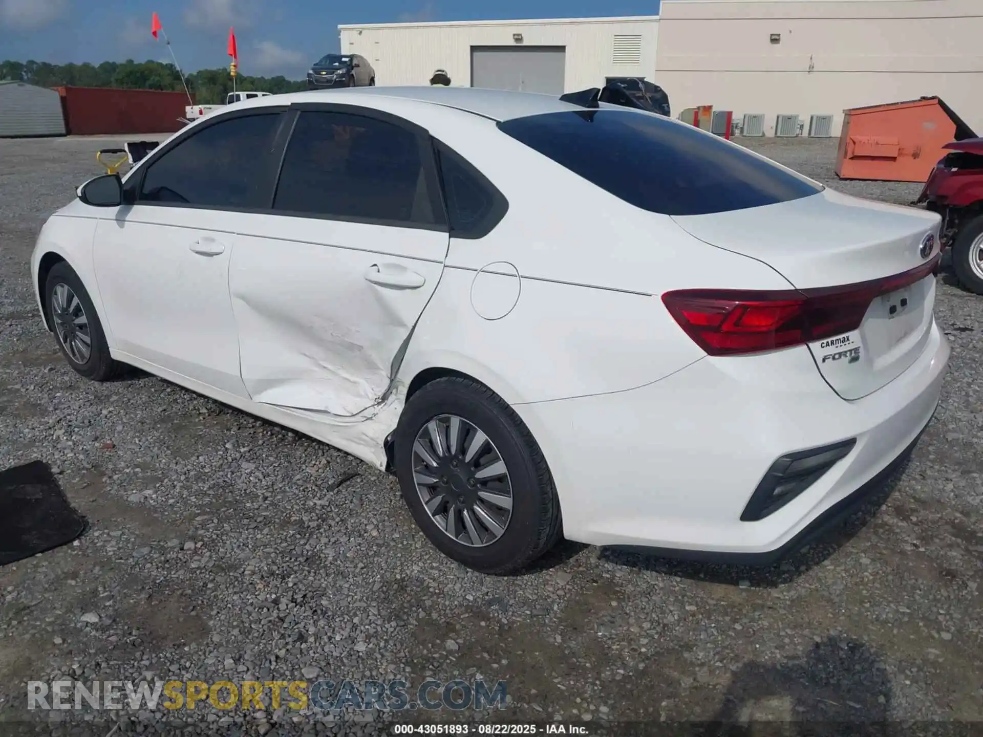 3 Photograph of a damaged car 3KPF24AD3ME375570 KIA FORTE 2021