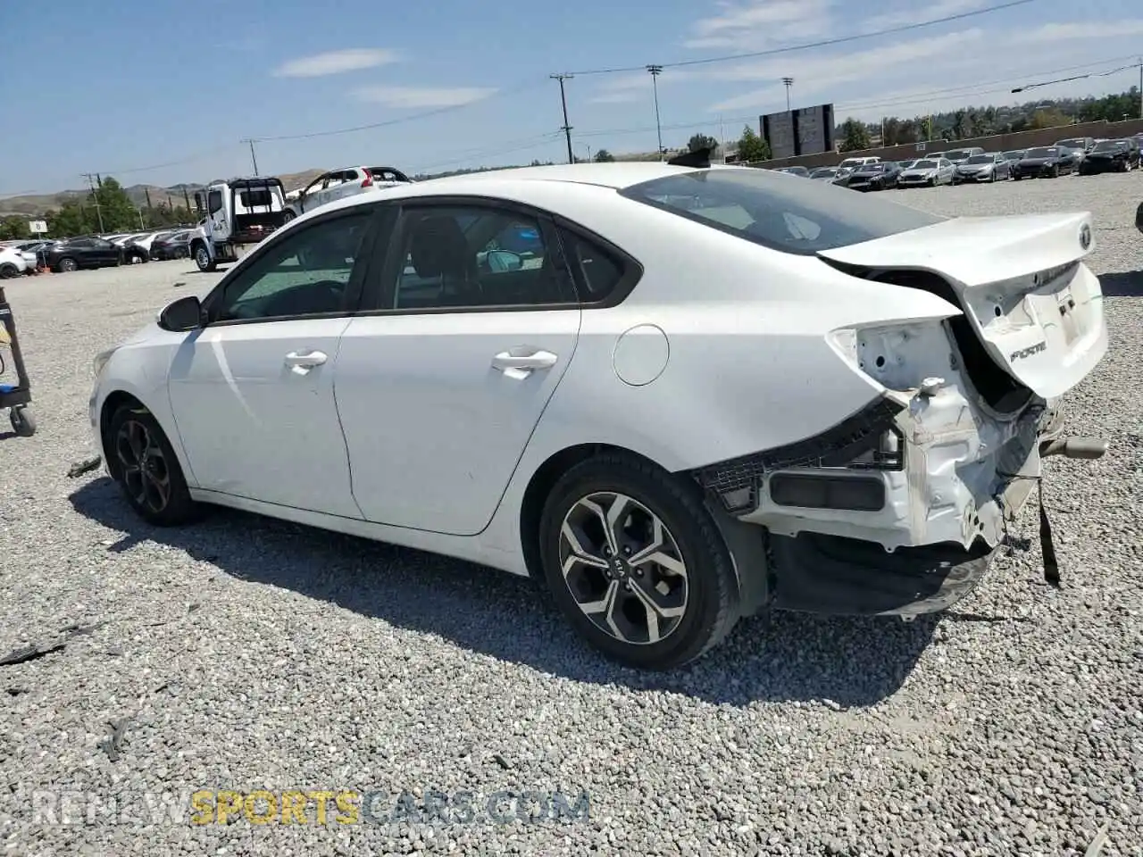 2 Photograph of a damaged car 3KPF24AD3ME375715 KIA FORTE 2021