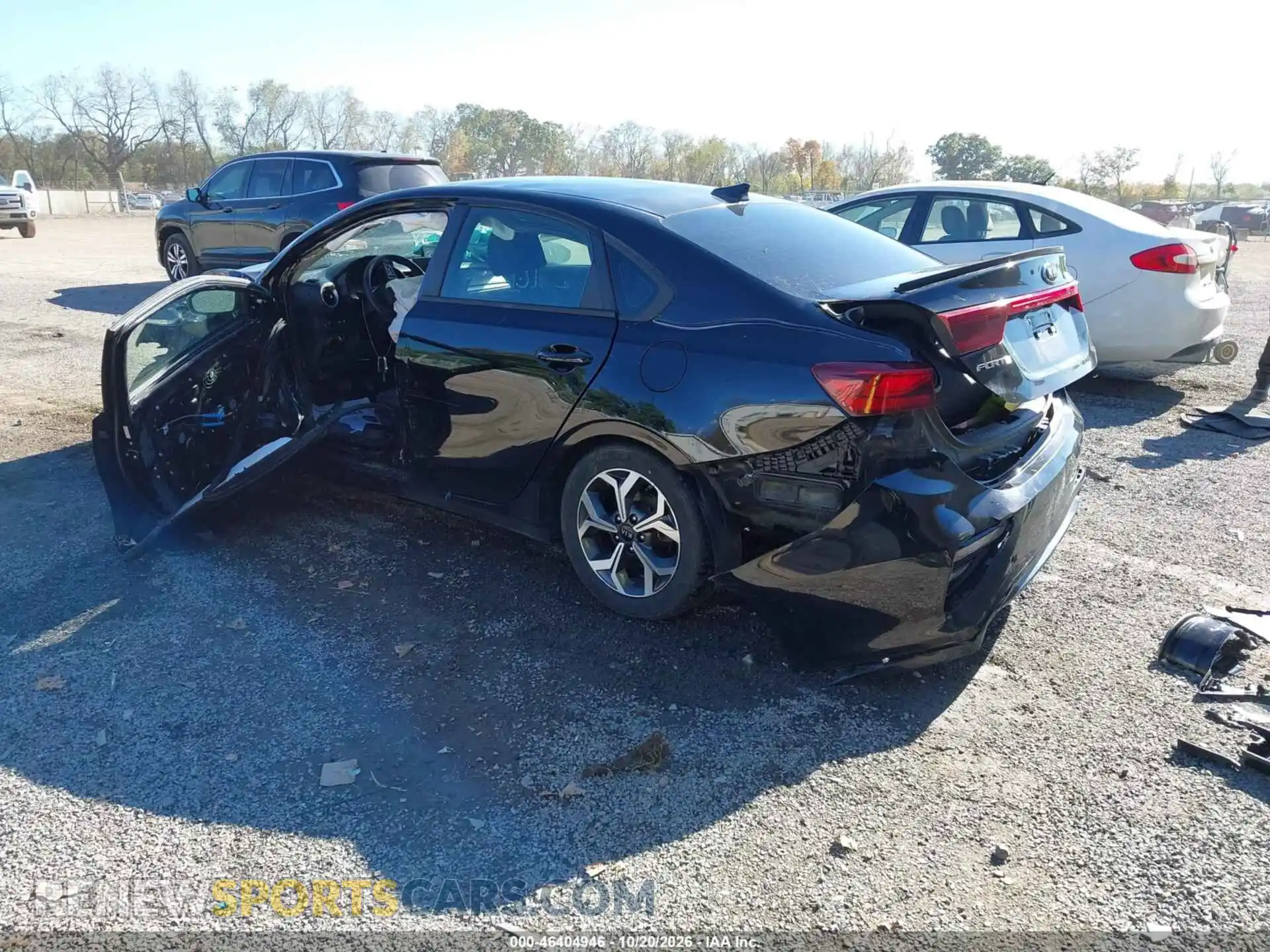 3 Фотография поврежденного автомобиля 3KPF24AD3ME377075 KIA FORTE 2021