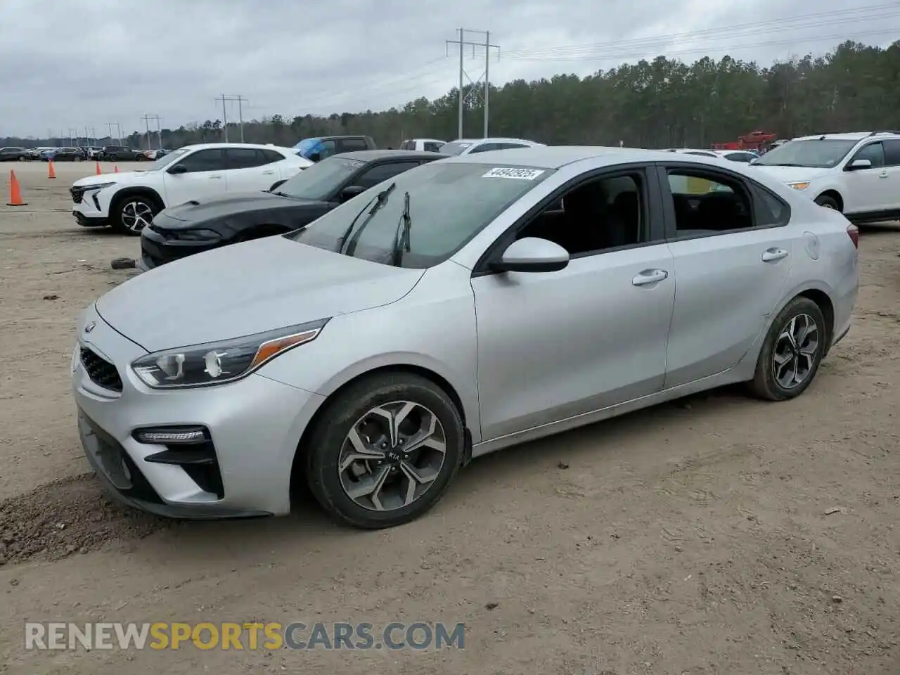 1 Photograph of a damaged car 3KPF24AD3ME383331 KIA FORTE 2021