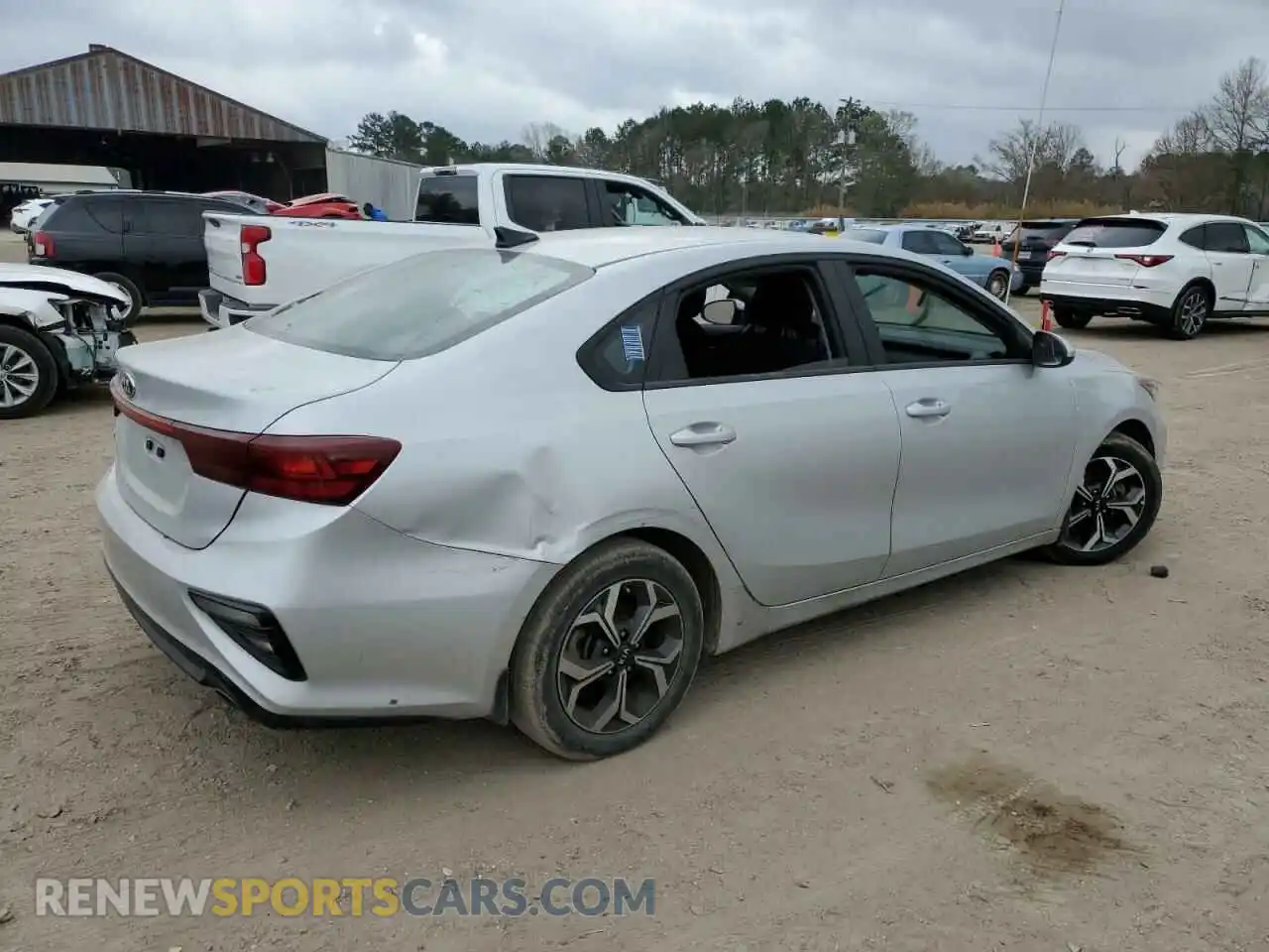 3 Photograph of a damaged car 3KPF24AD3ME383331 KIA FORTE 2021
