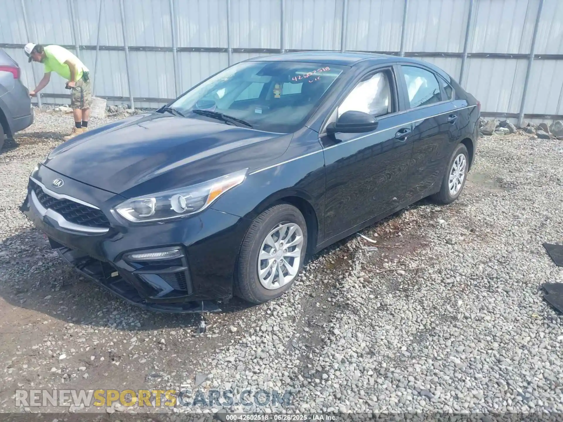 2 Photograph of a damaged car 3KPF24AD3ME404761 KIA FORTE 2021
