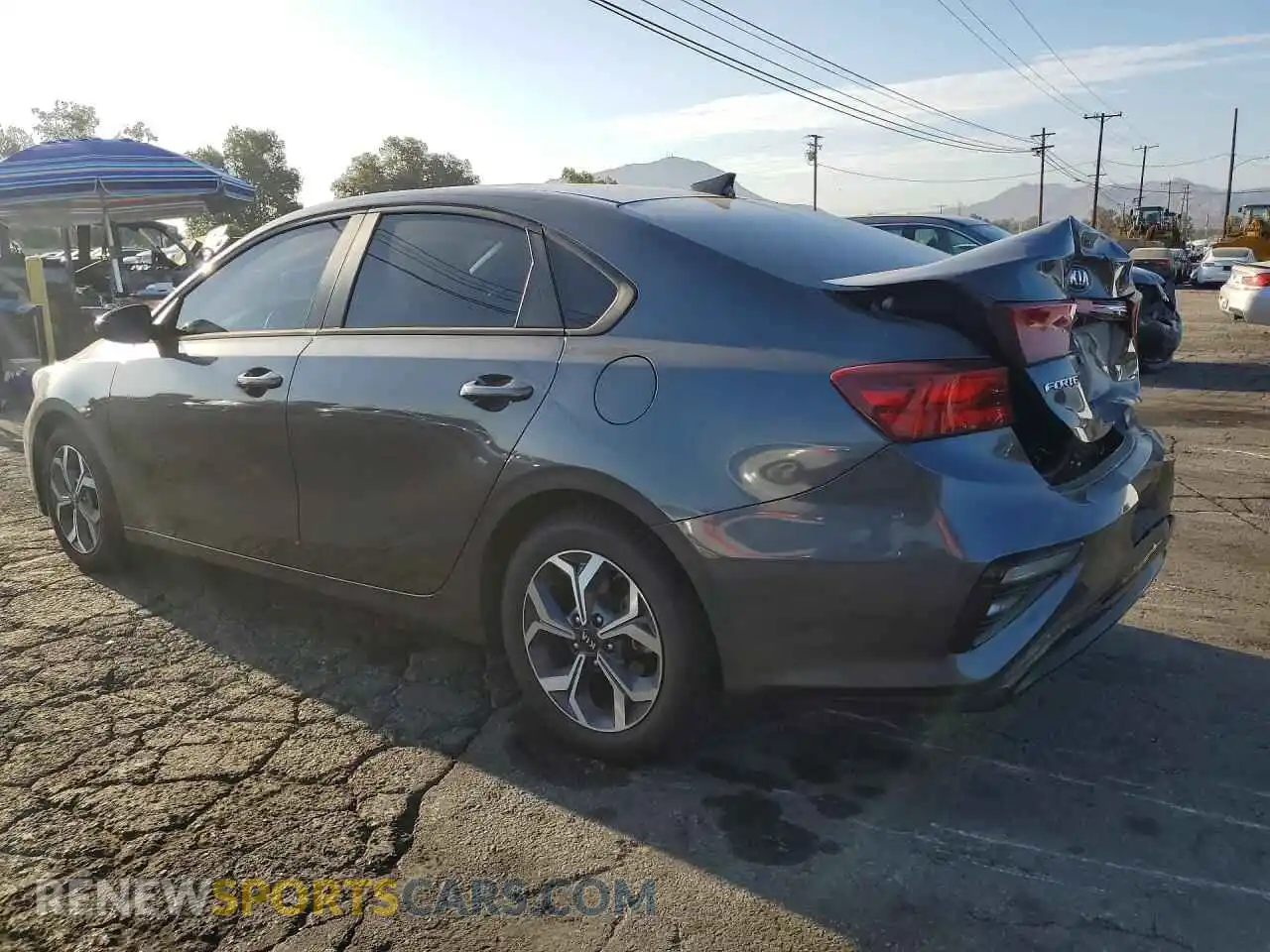 2 Photograph of a damaged car 3KPF24AD3ME407773 KIA FORTE 2021