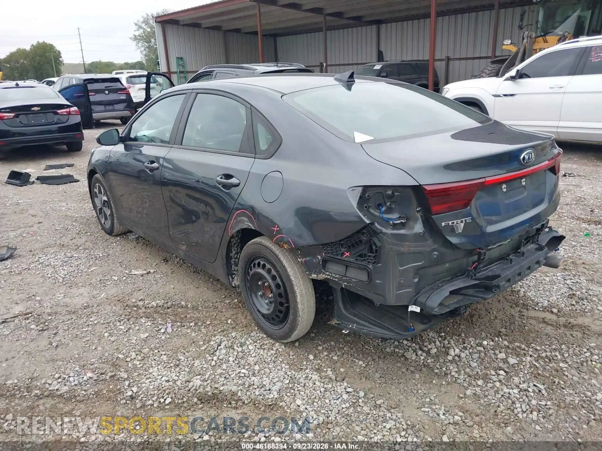 3 fotografías del automóvil dañado 3KPF24AD3ME415033 KIA FORTE 2021