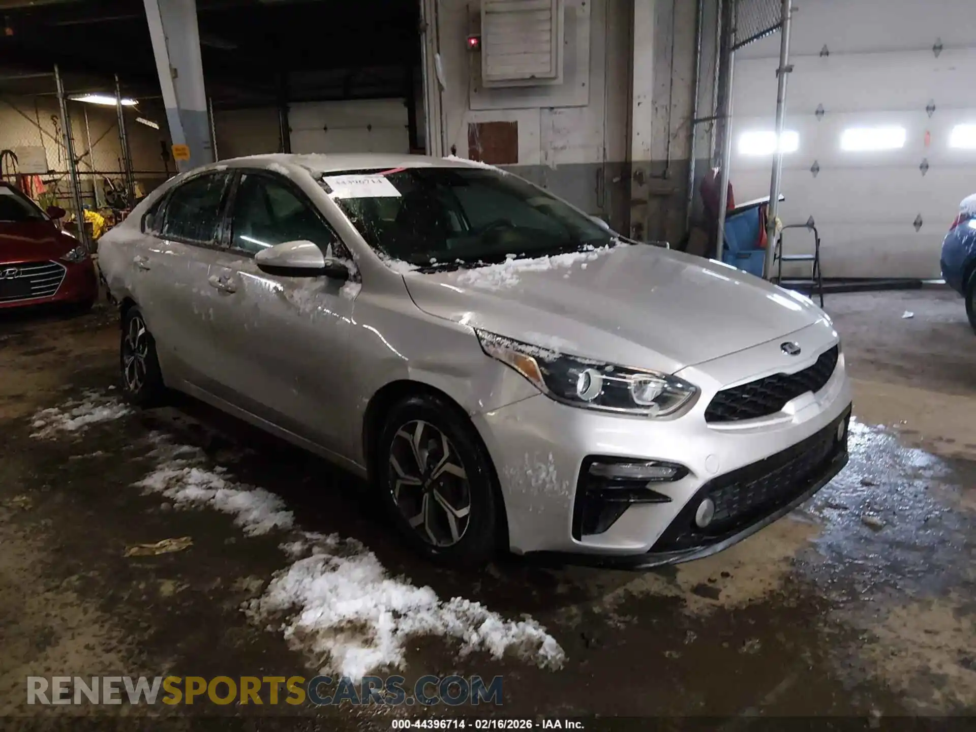1 Photograph of a damaged car 3KPF24AD4ME273355 KIA FORTE 2021