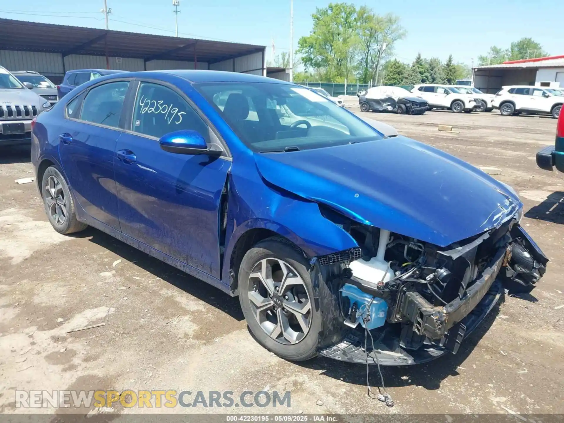1 Photograph of a damaged car 3KPF24AD4ME277261 KIA FORTE 2021