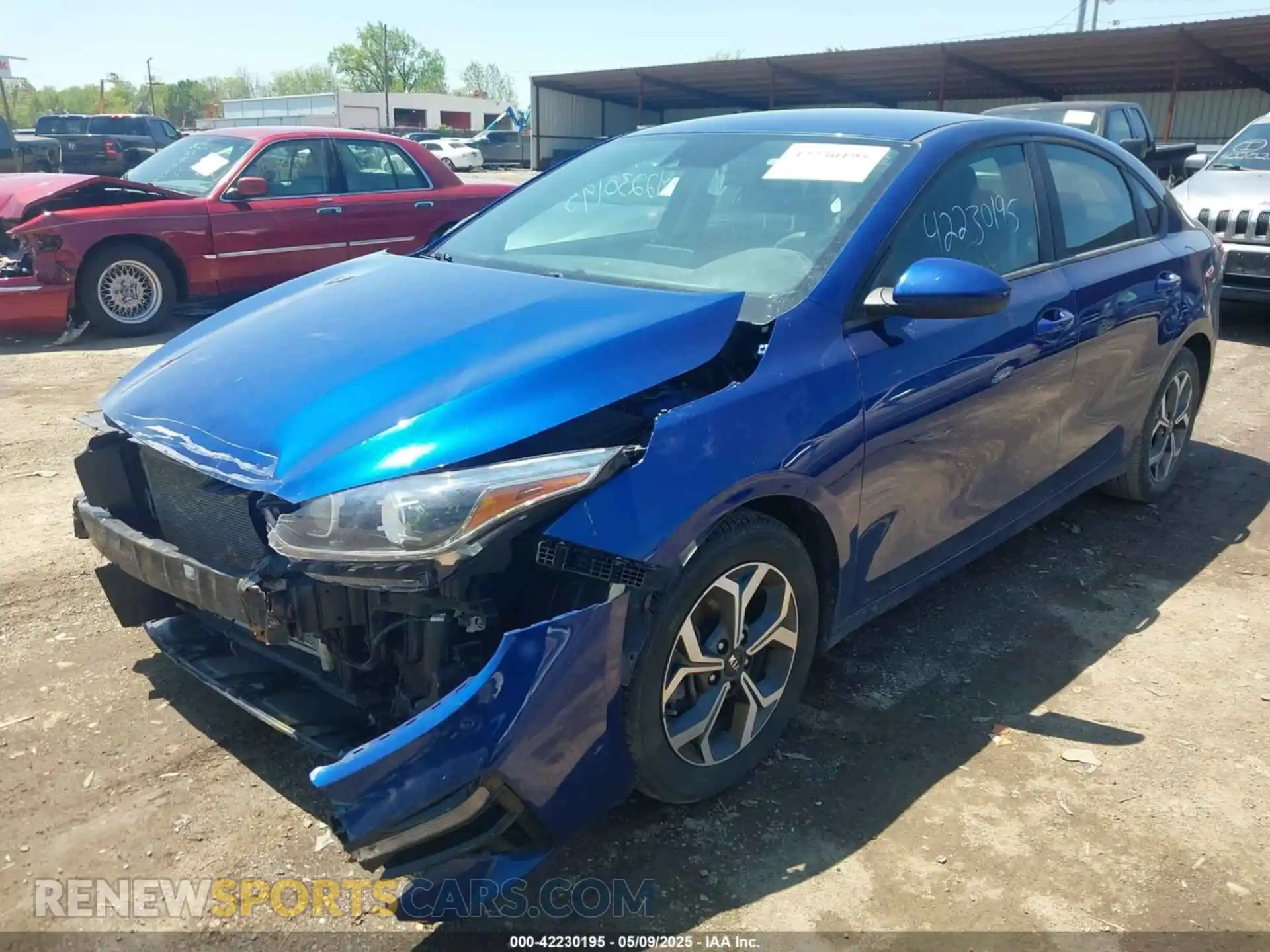 2 Photograph of a damaged car 3KPF24AD4ME277261 KIA FORTE 2021