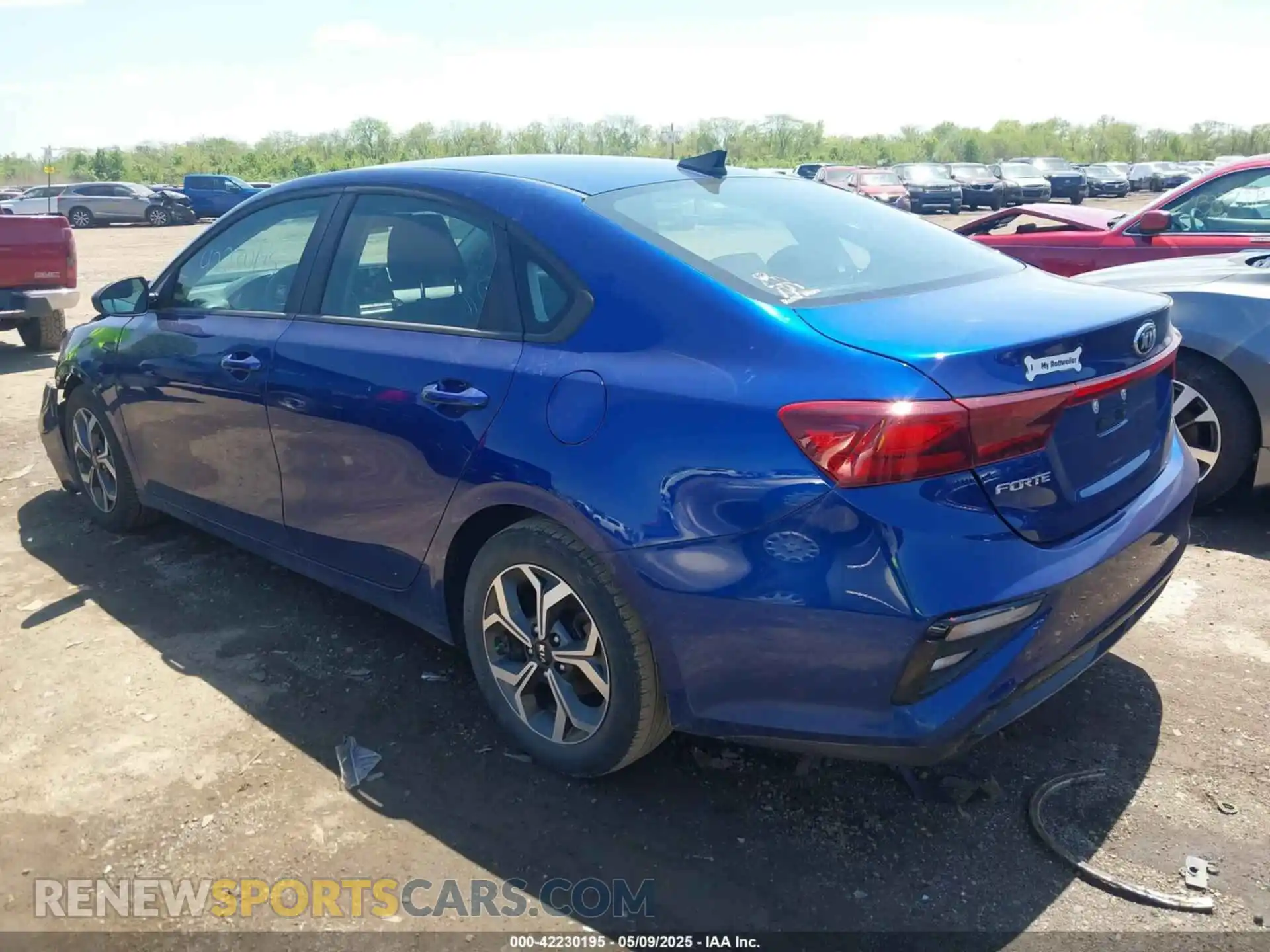 3 Photograph of a damaged car 3KPF24AD4ME277261 KIA FORTE 2021