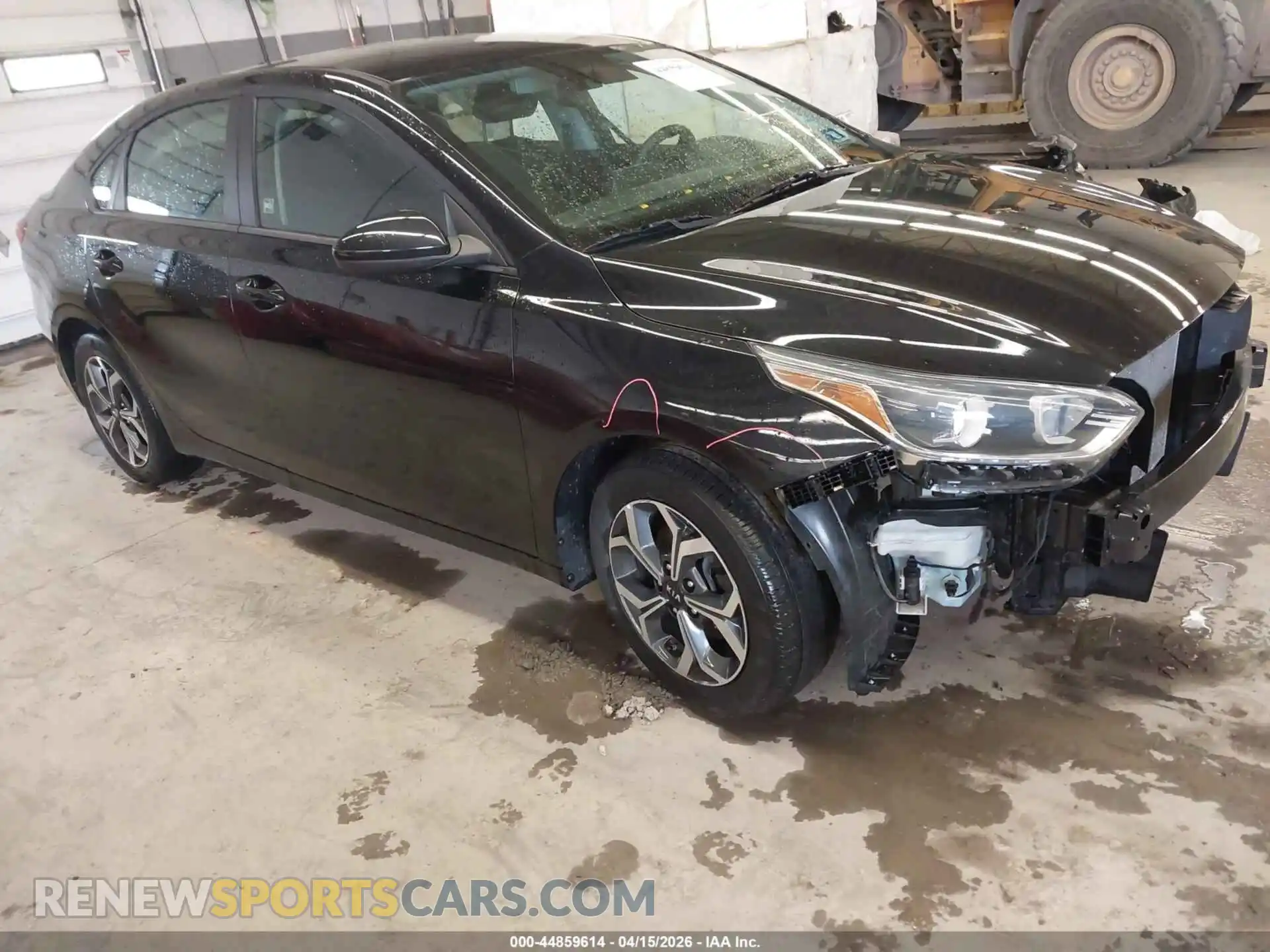 1 Photograph of a damaged car 3KPF24AD4ME280225 KIA FORTE 2021