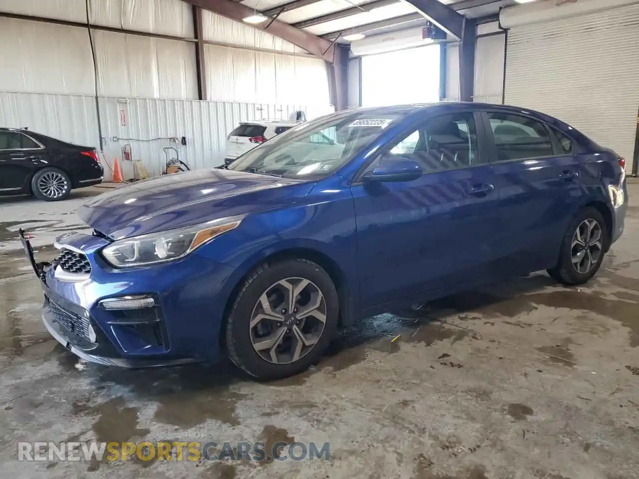 1 Photograph of a damaged car 3KPF24AD4ME281889 KIA FORTE 2021