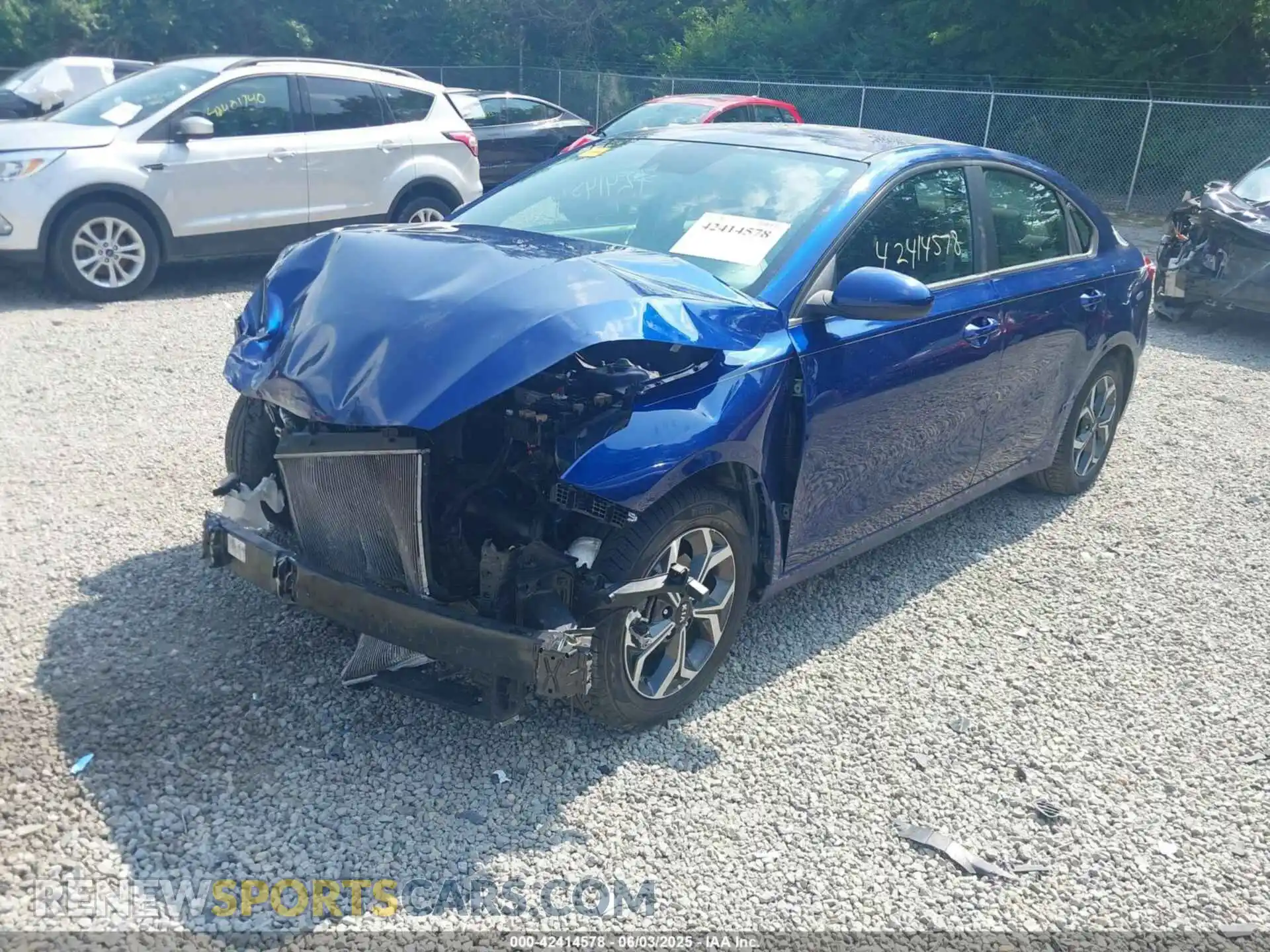 2 Photograph of a damaged car 3KPF24AD4ME283299 KIA FORTE 2021