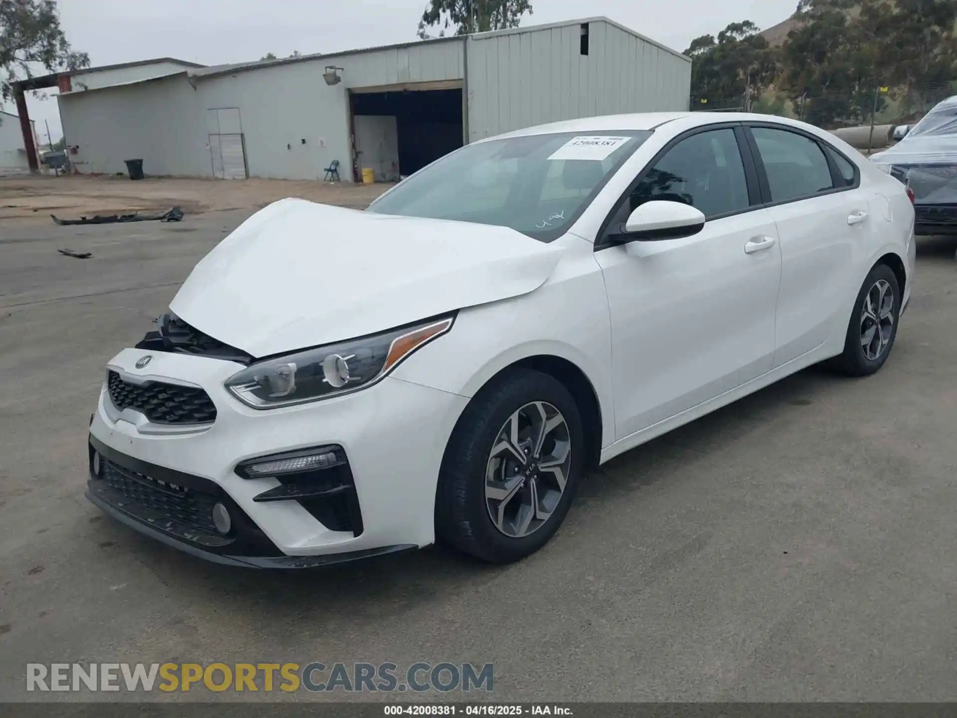 2 Photograph of a damaged car 3KPF24AD4ME286235 KIA FORTE 2021