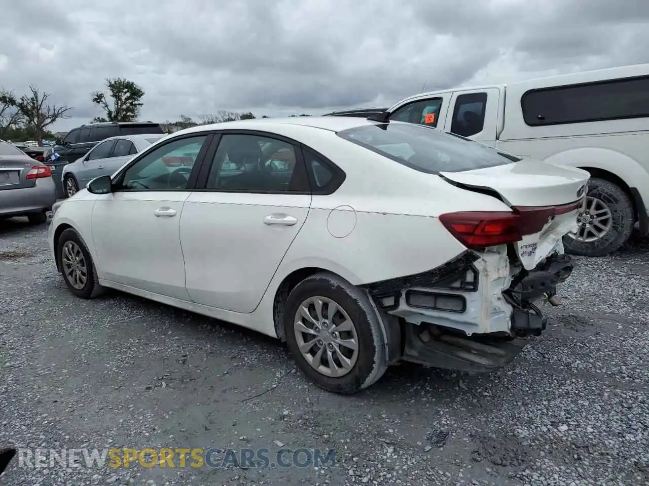 2 Photograph of a damaged car 3KPF24AD4ME303518 KIA FORTE 2021