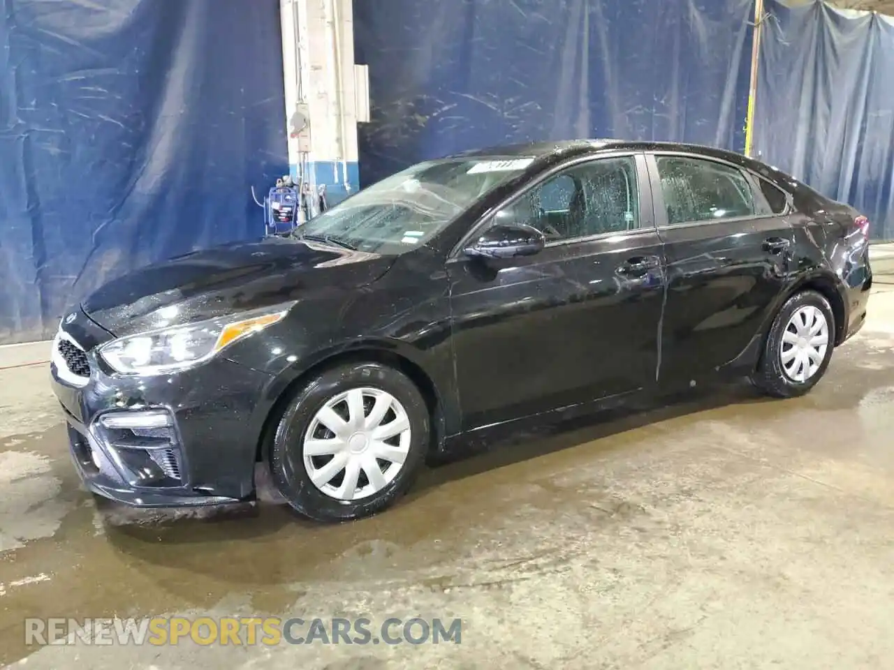 1 Photograph of a damaged car 3KPF24AD4ME304958 KIA FORTE 2021