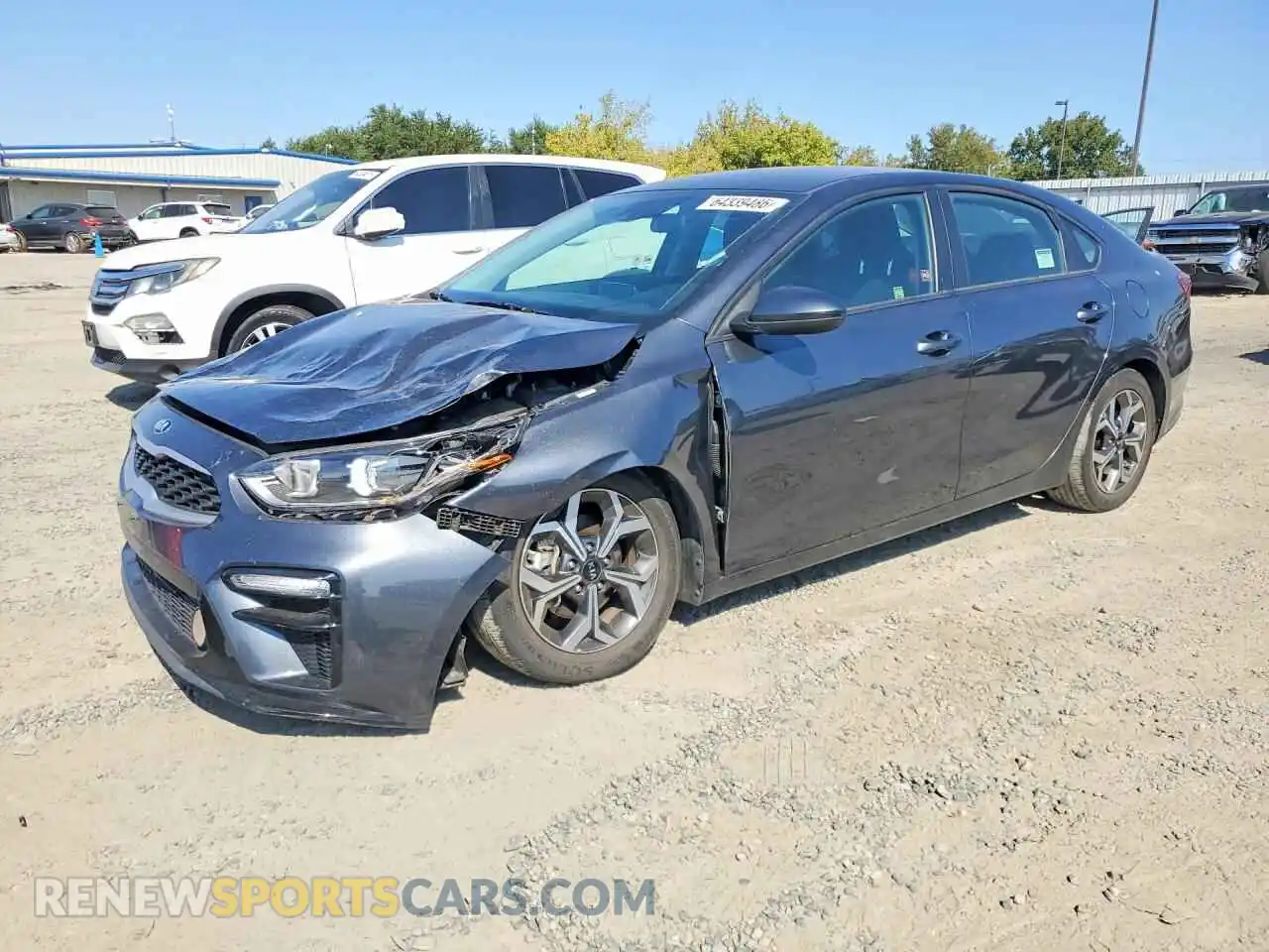 1 Photograph of a damaged car 3KPF24AD4ME306550 KIA FORTE 2021