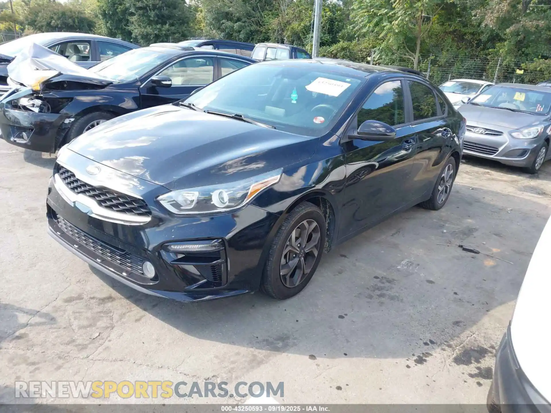 2 Photograph of a damaged car 3KPF24AD4ME308637 KIA FORTE 2021