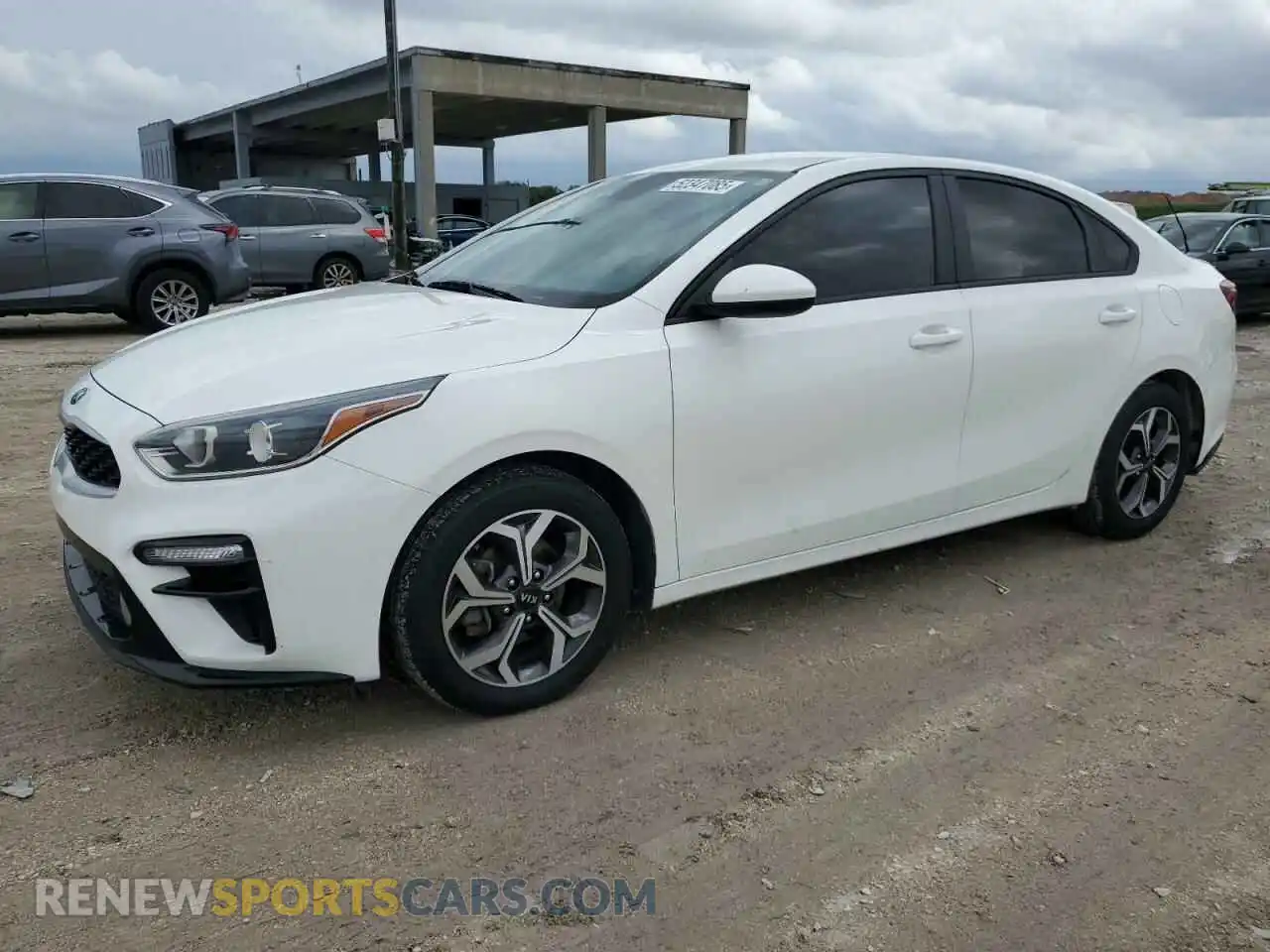 1 Photograph of a damaged car 3KPF24AD4ME315538 KIA FORTE 2021
