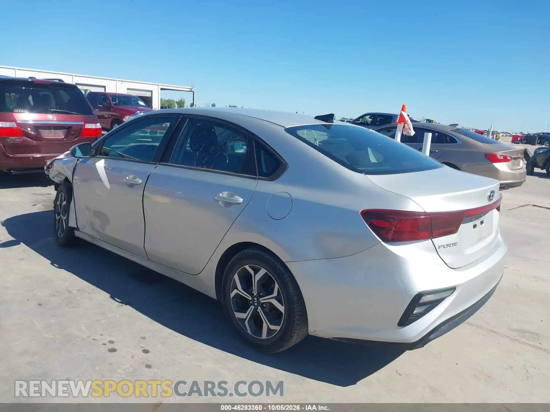 3 Photograph of a damaged car 3KPF24AD4ME317113 KIA FORTE 2021