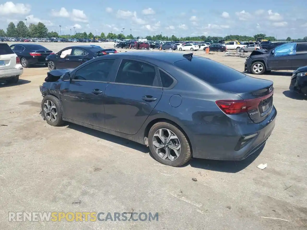 2 Photograph of a damaged car 3KPF24AD4ME325146 KIA FORTE 2021