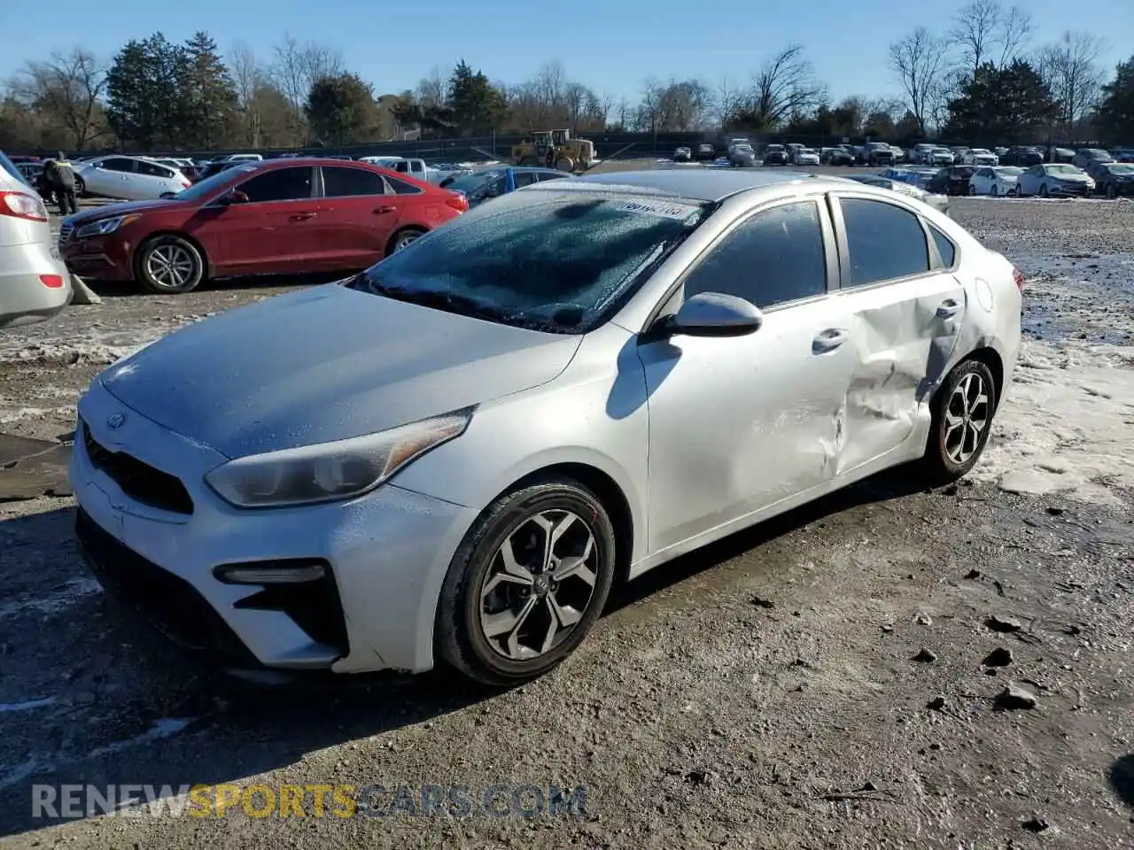 1 Photograph of a damaged car 3KPF24AD4ME329049 KIA FORTE 2021