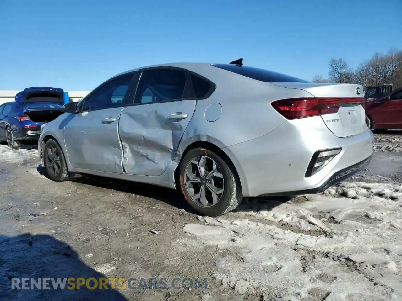 2 Photograph of a damaged car 3KPF24AD4ME329049 KIA FORTE 2021
