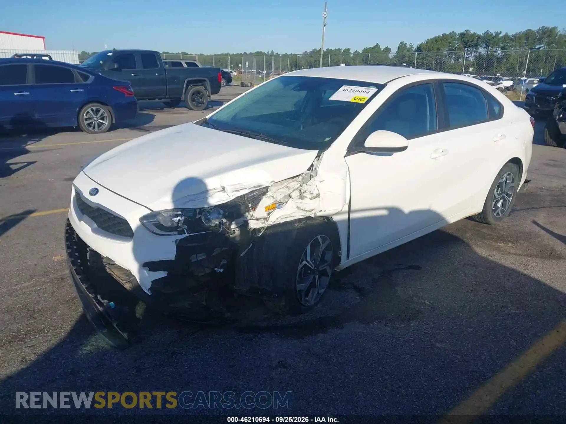 2 Photograph of a damaged car 3KPF24AD4ME337426 KIA FORTE 2021