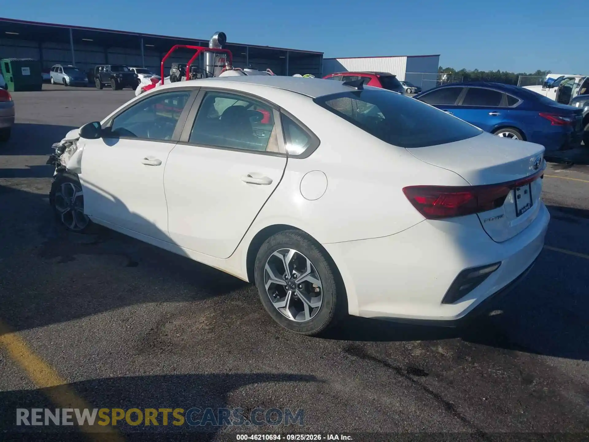 3 Photograph of a damaged car 3KPF24AD4ME337426 KIA FORTE 2021