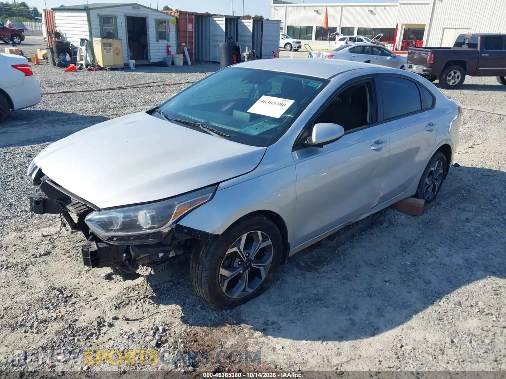 2 Photograph of a damaged car 3KPF24AD4ME338835 KIA FORTE 2021