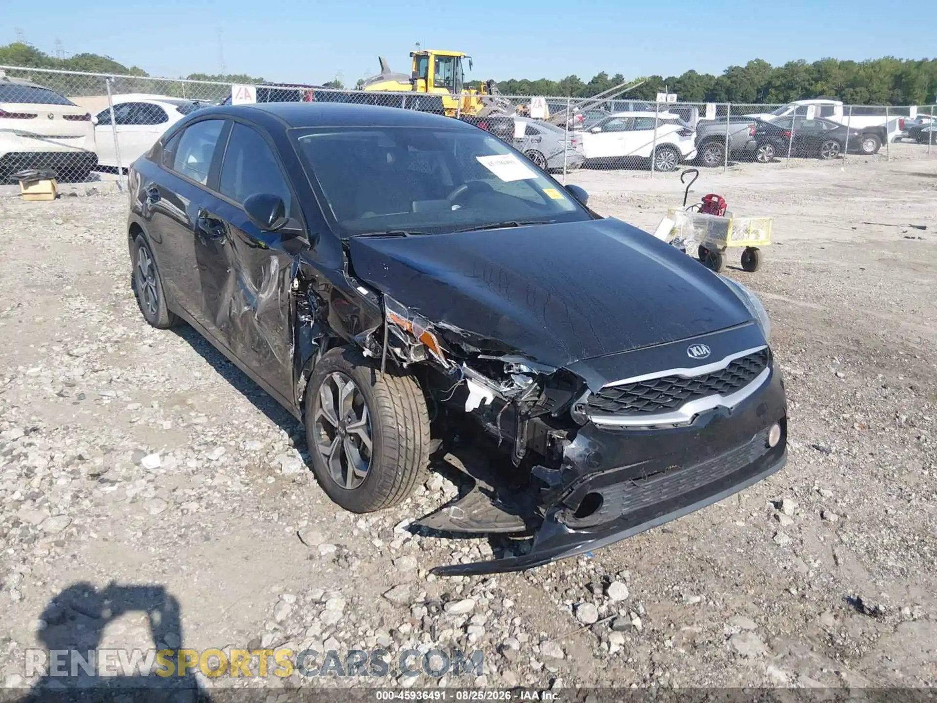 1 Photograph of a damaged car 3KPF24AD4ME340987 KIA FORTE 2021