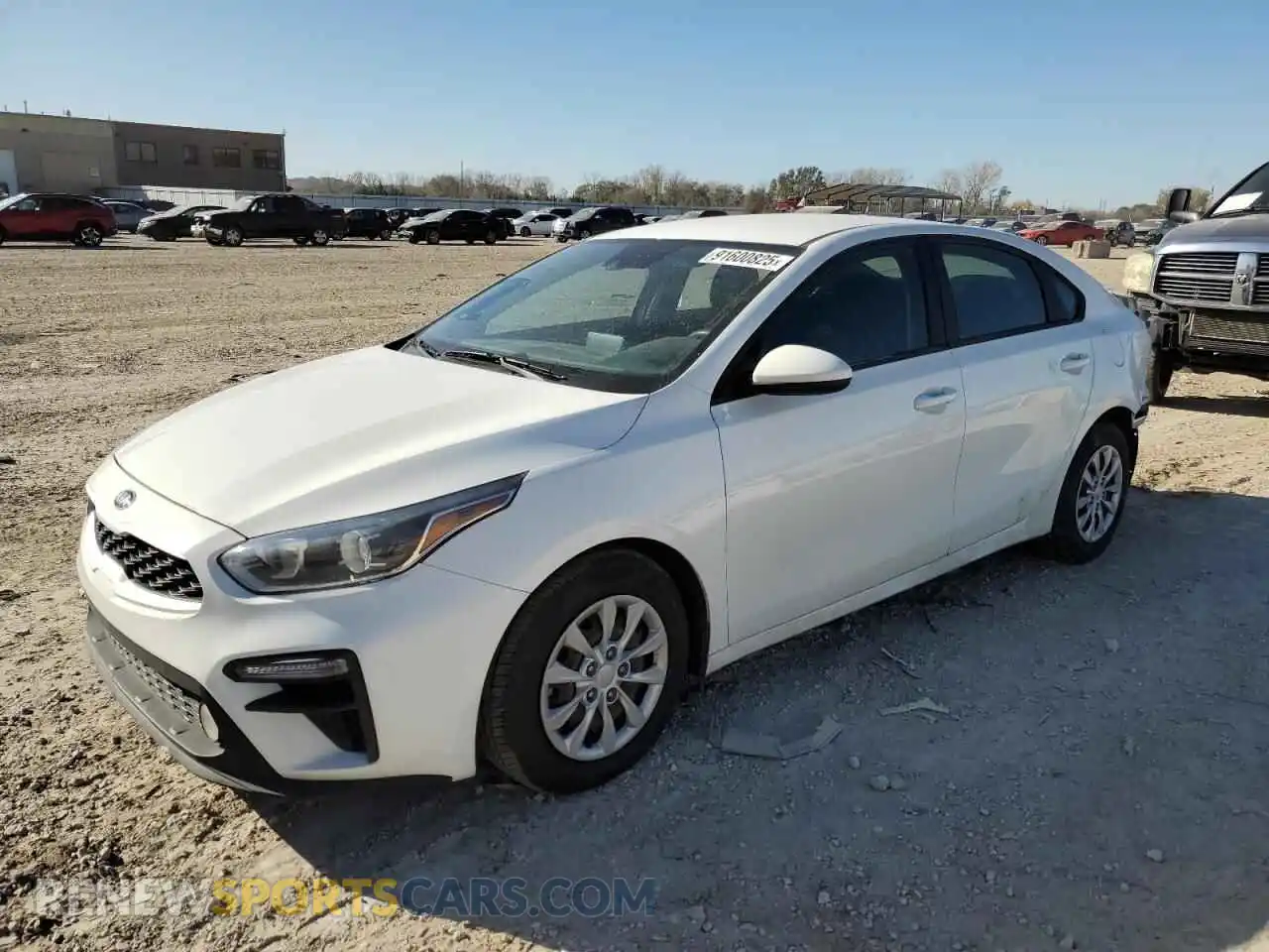 1 Photograph of a damaged car 3KPF24AD4ME345168 KIA FORTE 2021