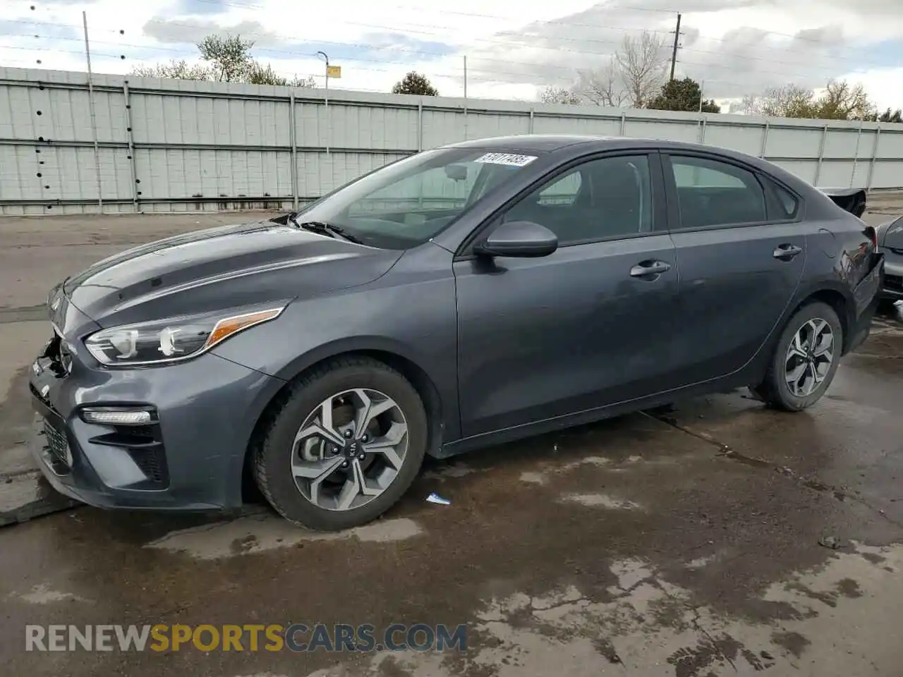 1 Photograph of a damaged car 3KPF24AD4ME351178 KIA FORTE 2021