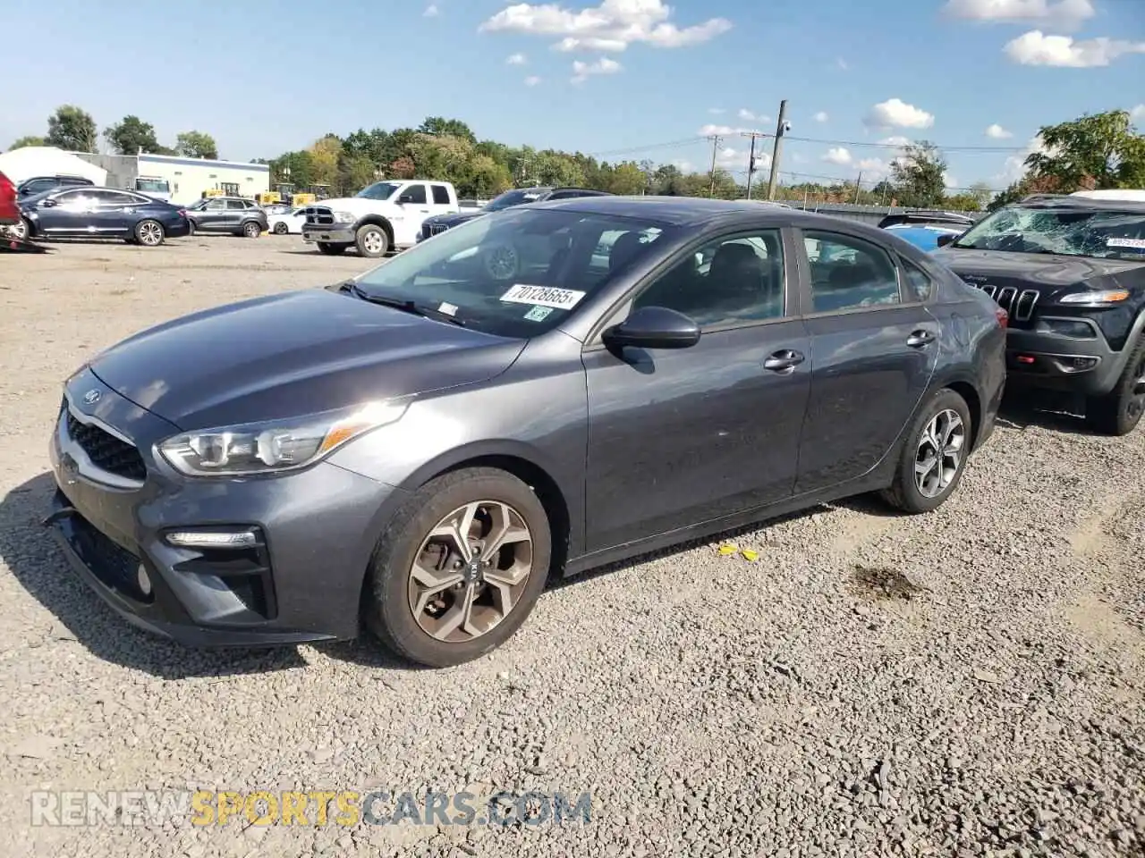 1 Photograph of a damaged car 3KPF24AD4ME357031 KIA FORTE 2021