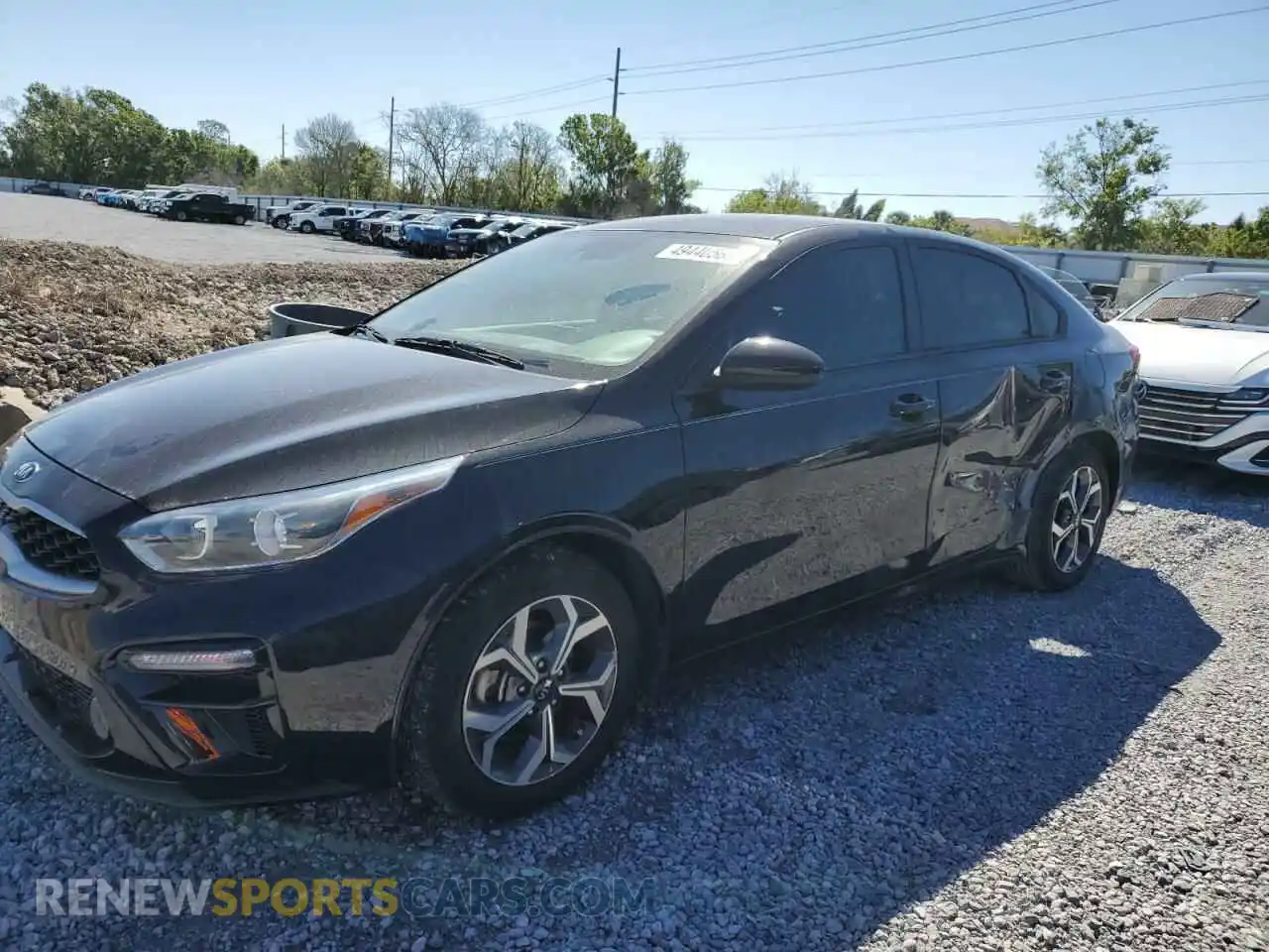 1 Photograph of a damaged car 3KPF24AD4ME357109 KIA FORTE 2021