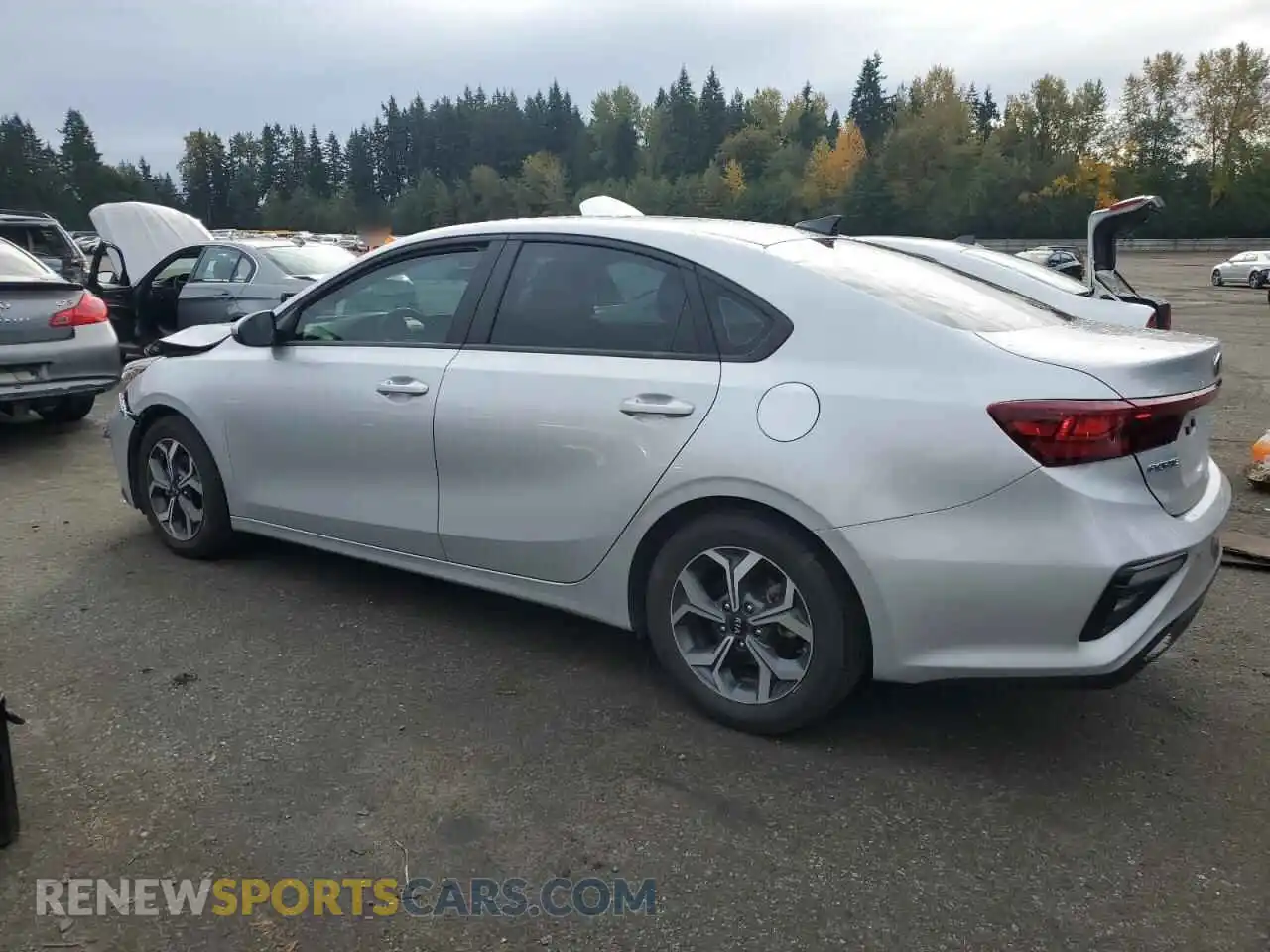 2 Photograph of a damaged car 3KPF24AD4ME362410 KIA FORTE 2021