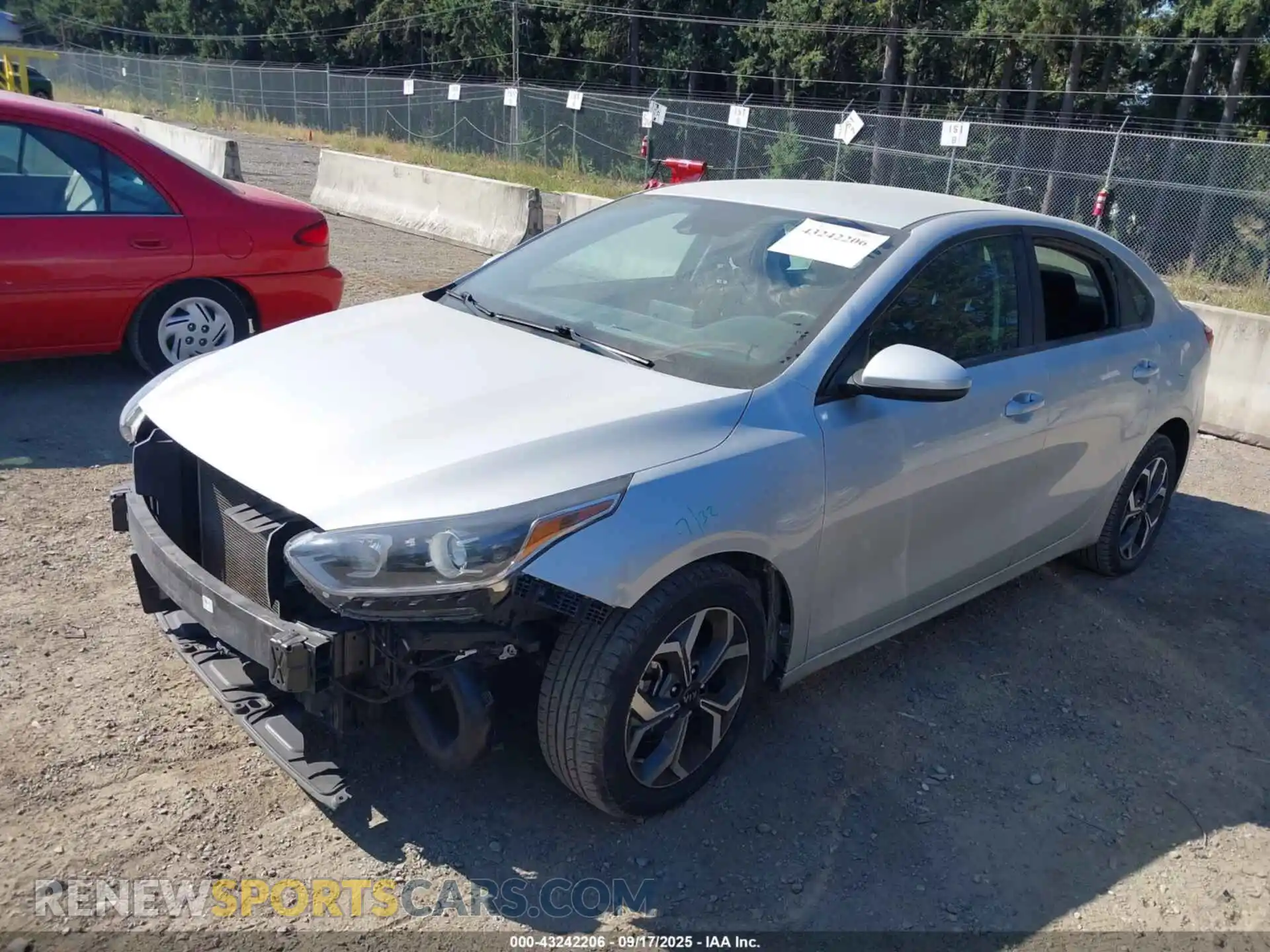 2 Photograph of a damaged car 3KPF24AD4ME363332 KIA FORTE 2021