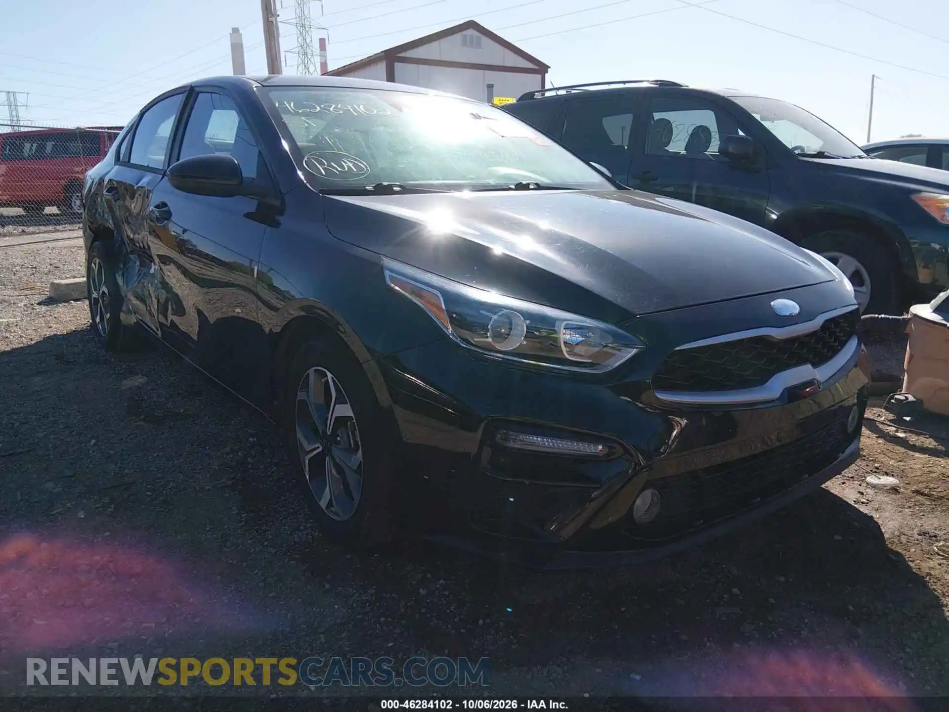 1 Photograph of a damaged car 3KPF24AD4ME364481 KIA FORTE 2021