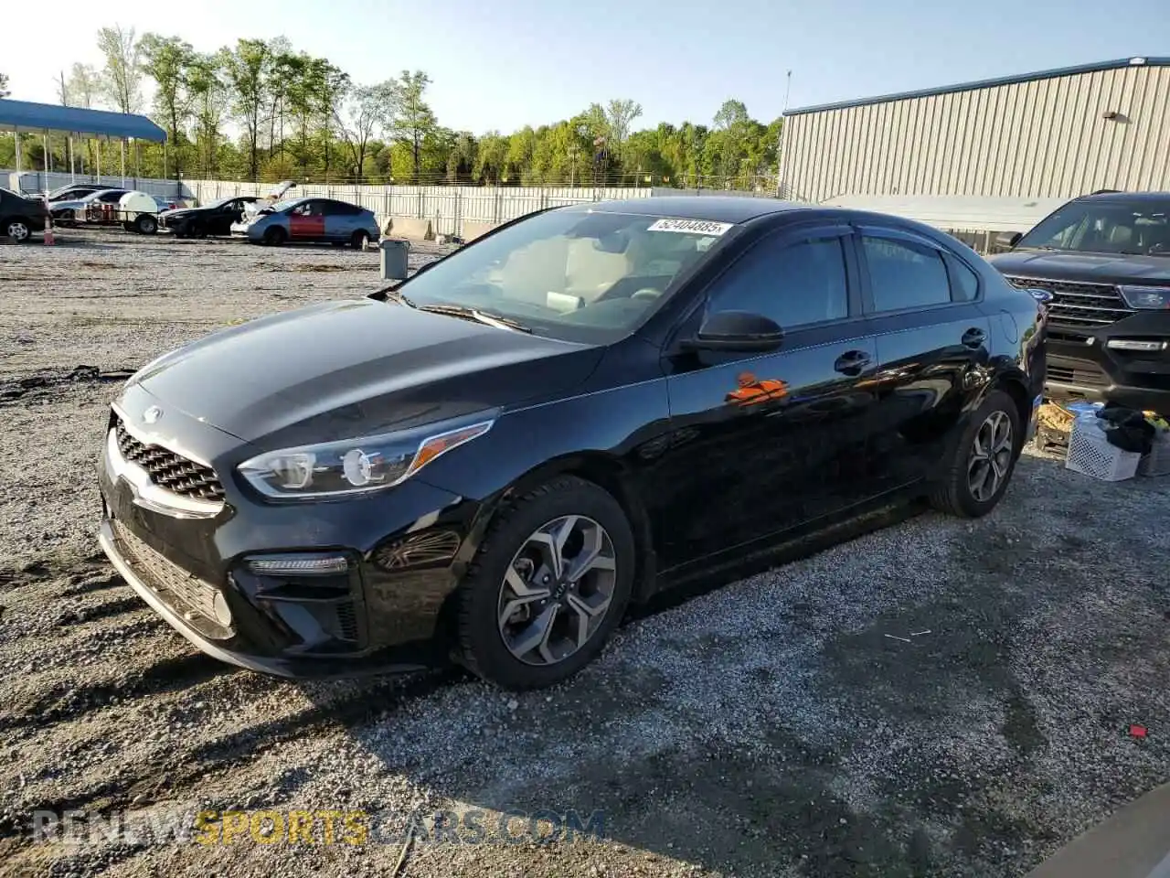 1 Photograph of a damaged car 3KPF24AD4ME369289 KIA FORTE 2021