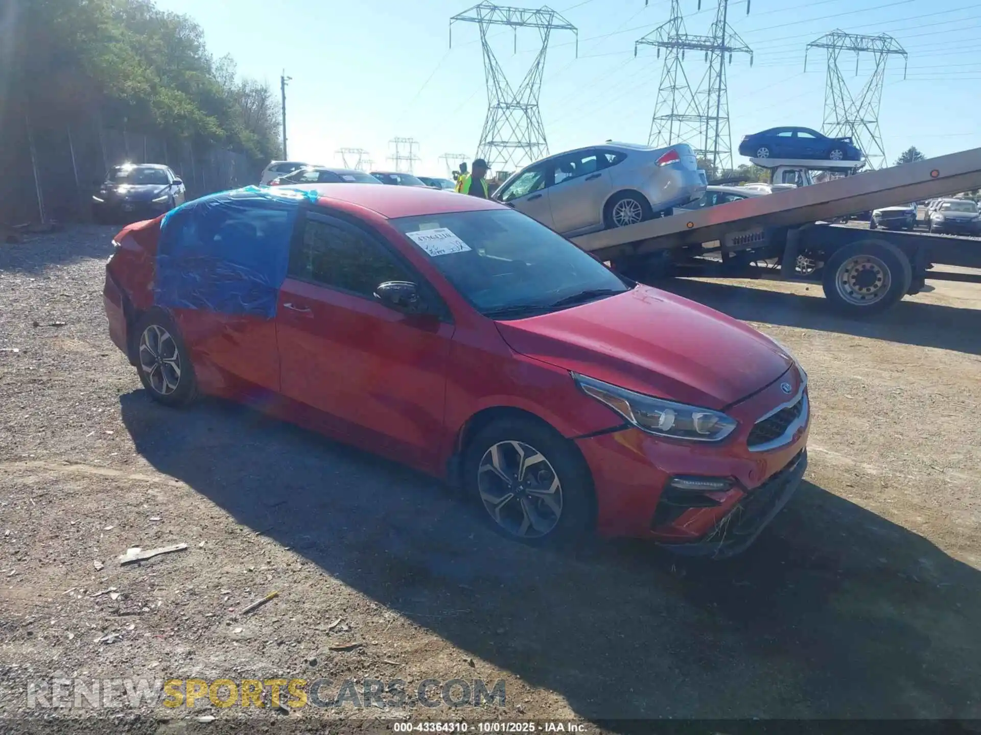 1 fotografías del automóvil dañado 3KPF24AD4ME370233 KIA FORTE 2021