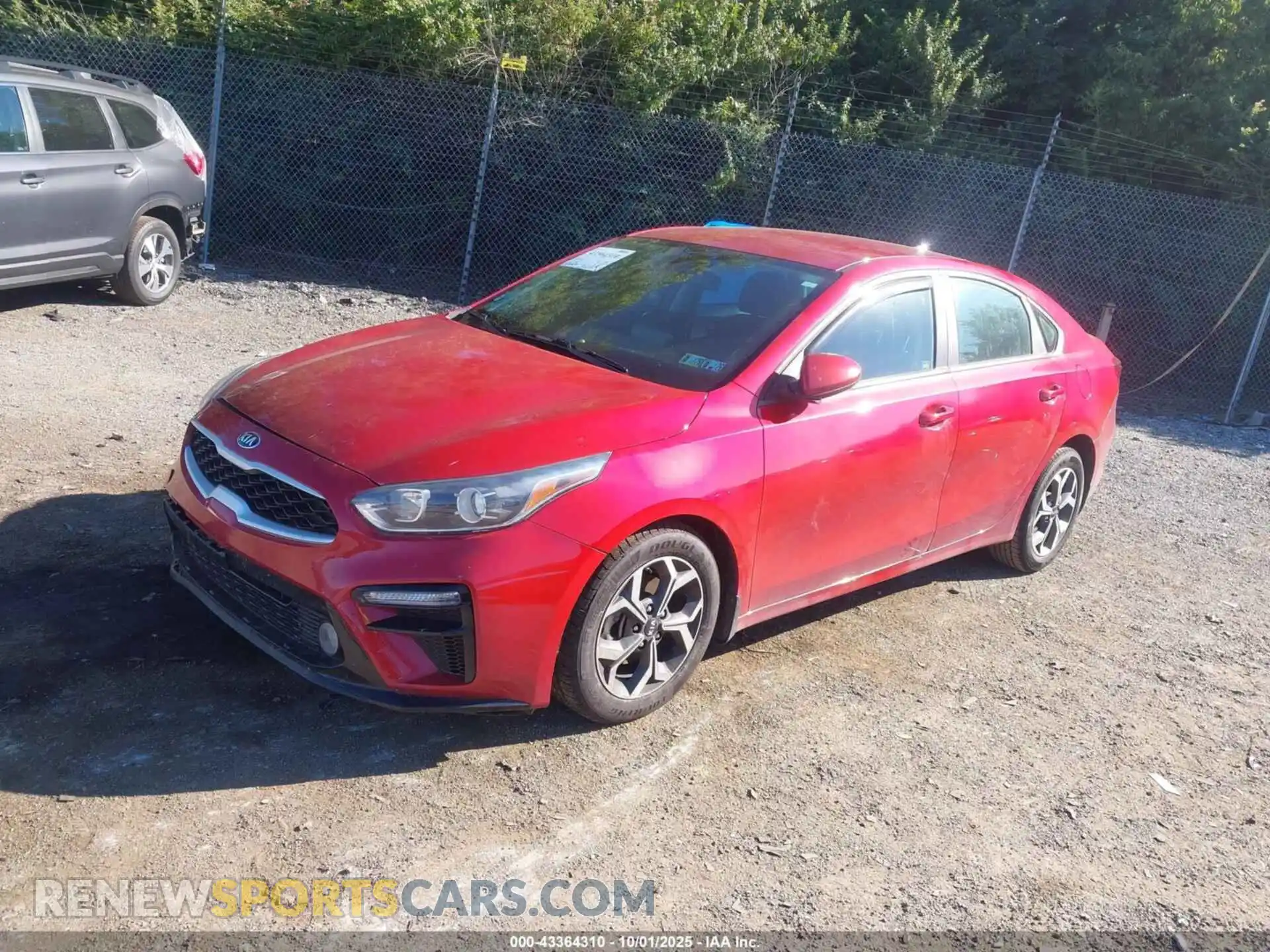 2 fotografías del automóvil dañado 3KPF24AD4ME370233 KIA FORTE 2021